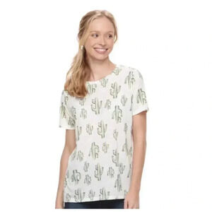 MIGHTY FINE CACTUS GRAPHIC T SHIRT